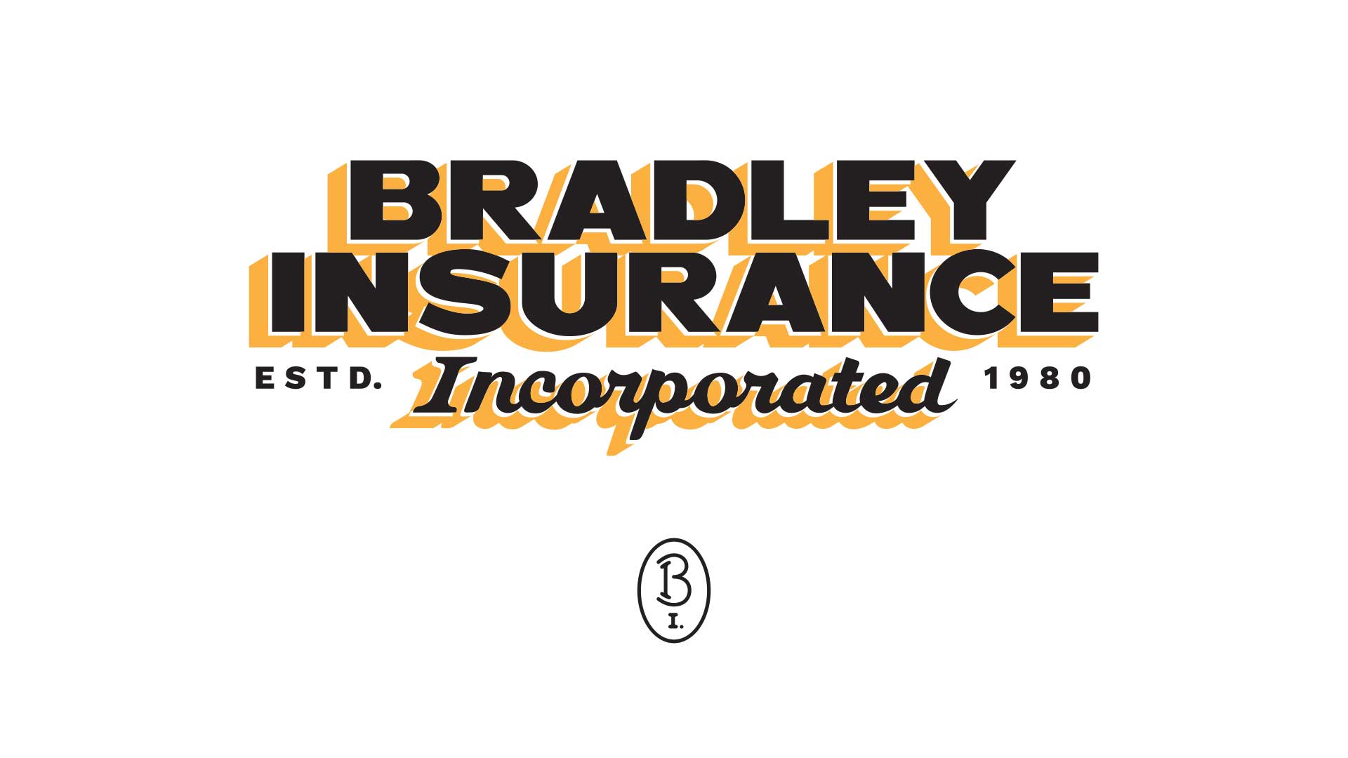 Bradley Insurance Logo and Monogram Icon