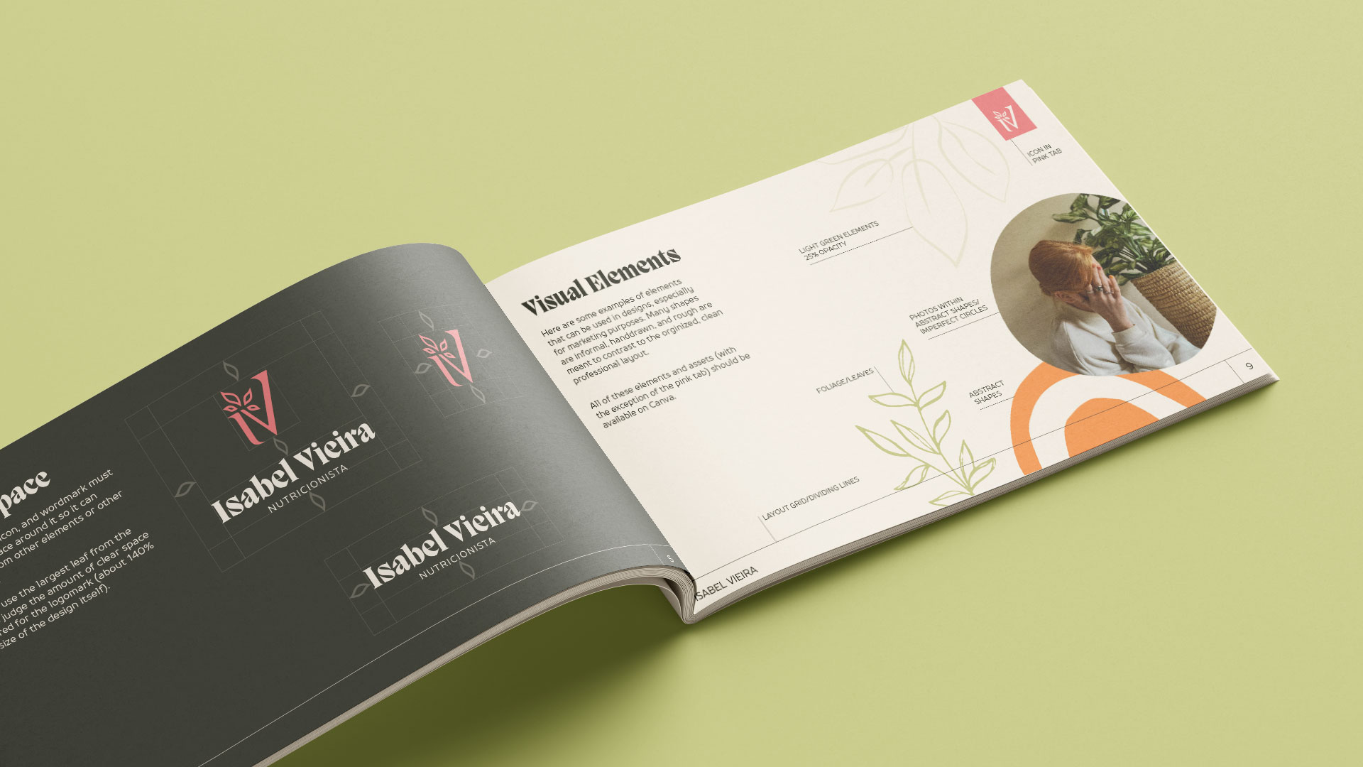 Brand Guidelines booklet mockup