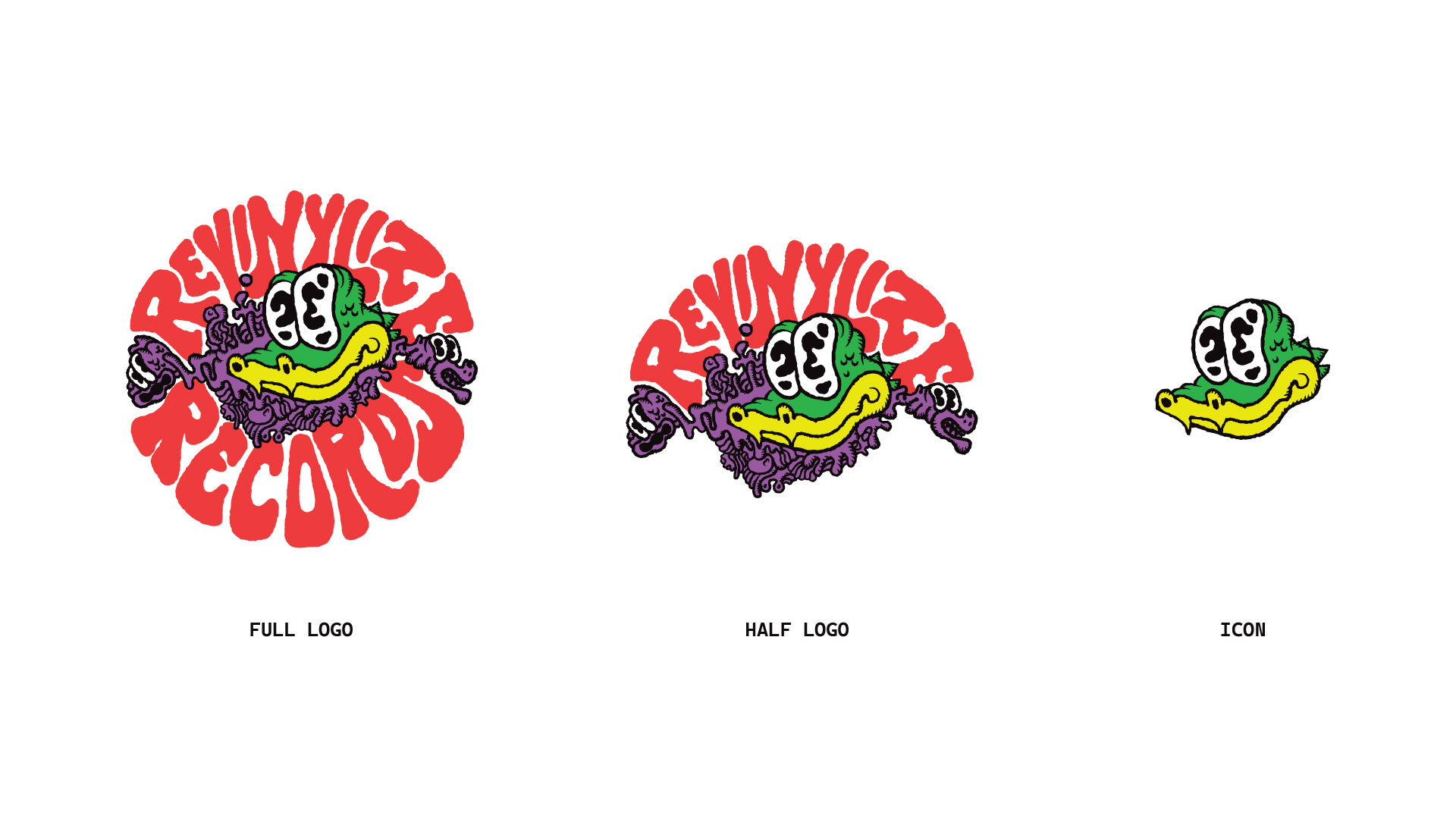 Logo variations for different sizes and uses